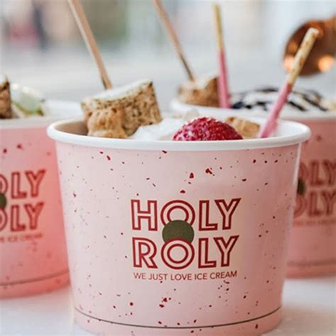 Holy roly ice cream - HOLY ROLY ICE CREAM